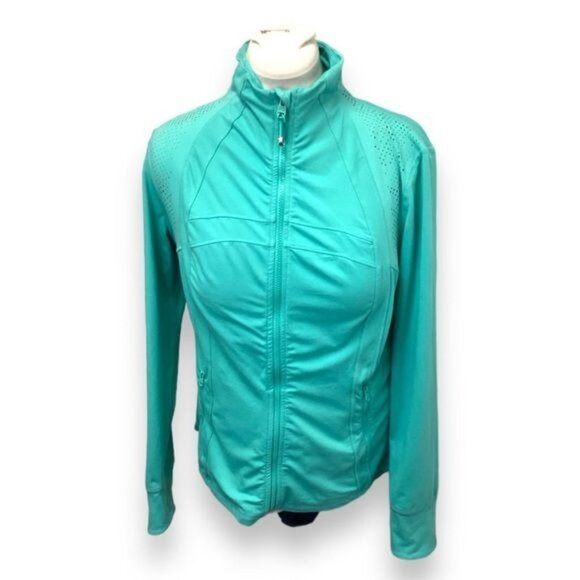 Tangerine Ladies Aqua Mint Zip-Up Active Performance Jacket XL - Picture 1 of 7